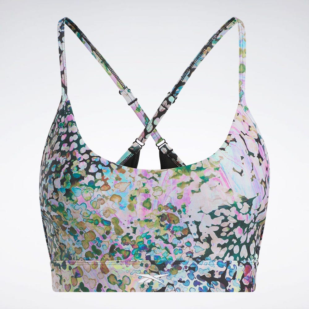 Lux Strappy Sports Women's Bra Animal Print