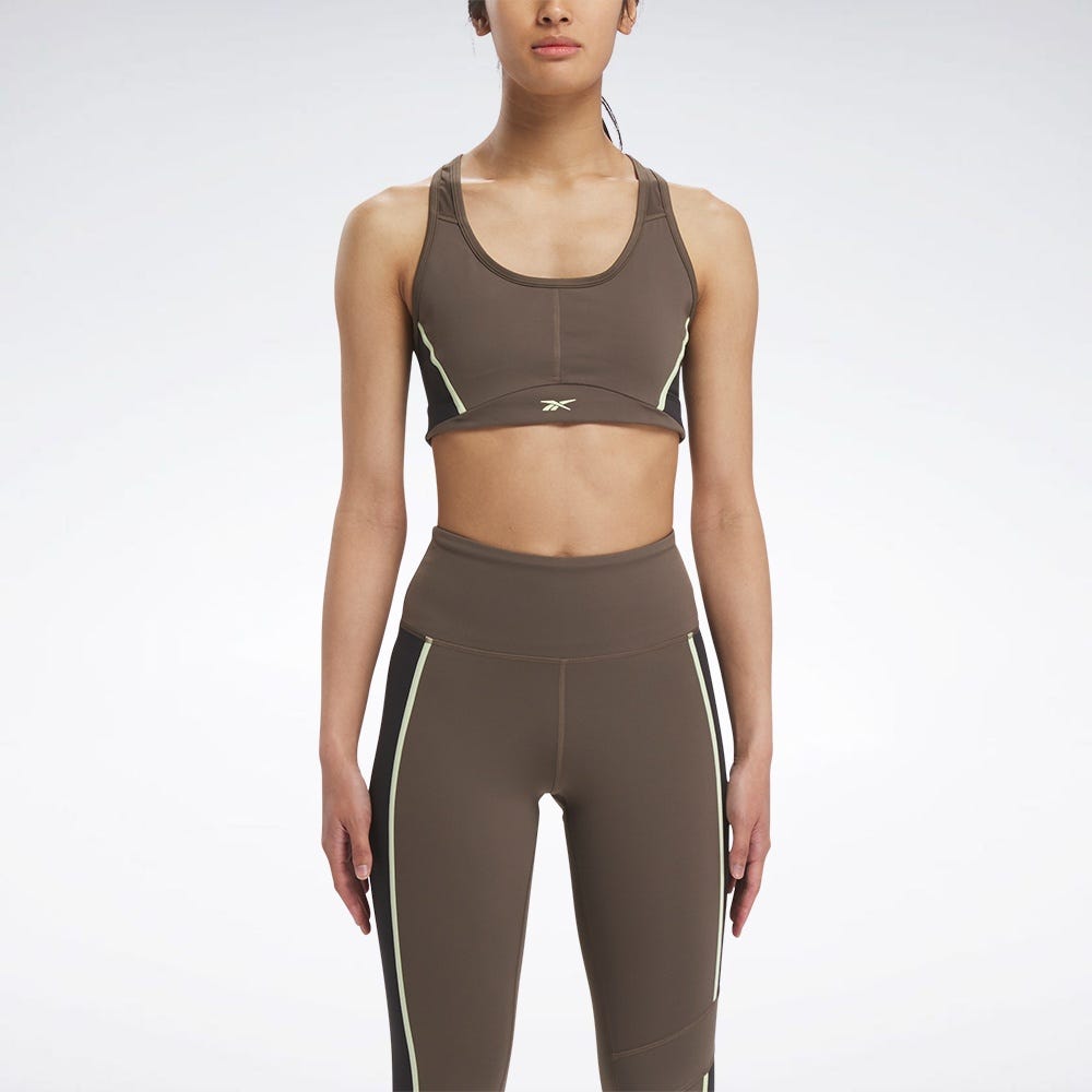 Lux Racer Padded Color Blocked Women's Bra