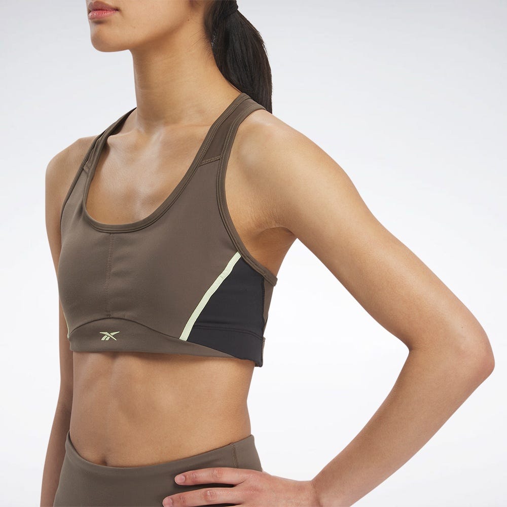 Lux Racer Padded Color Blocked Women's Bra
