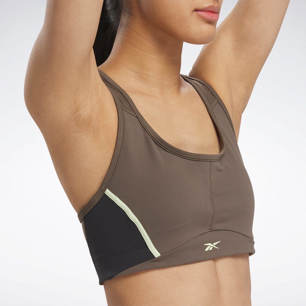 Lux Racer Padded Color Blocked Women's Bra