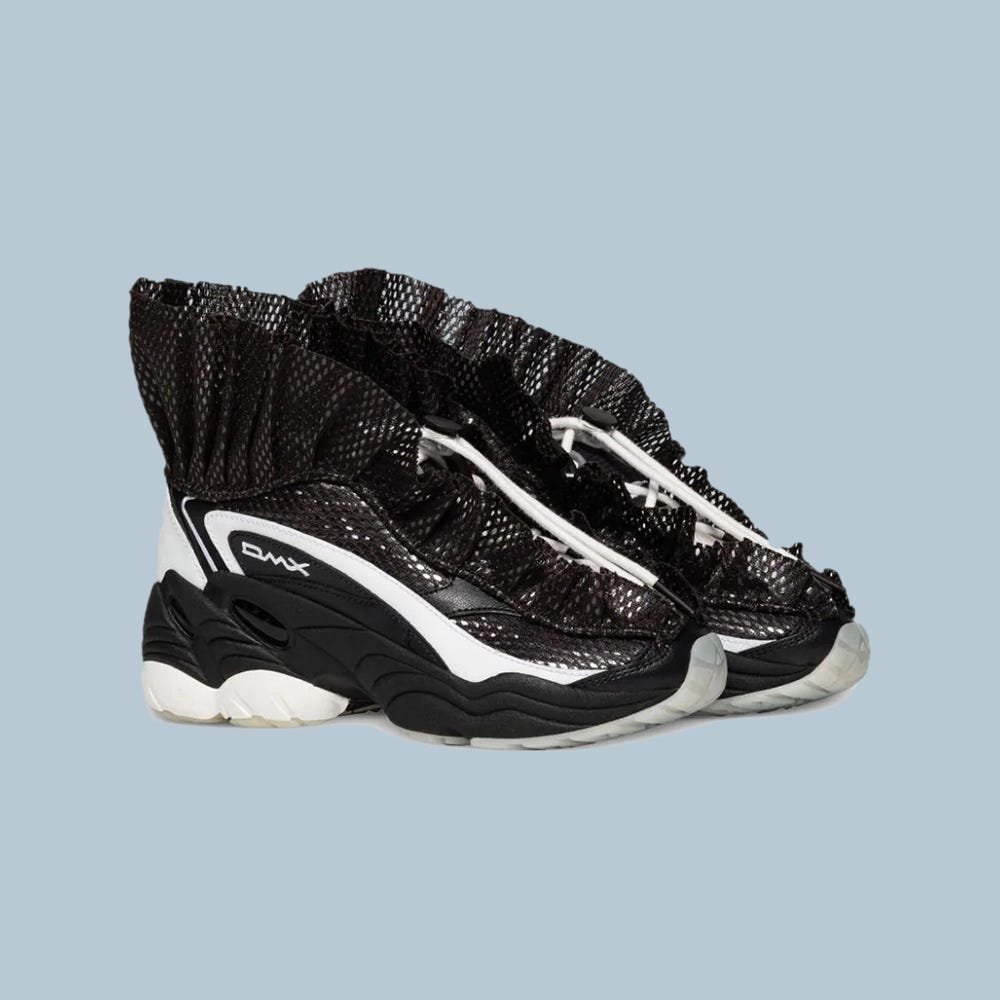 DMX Ruffle Lace-Up Unisex Shoes