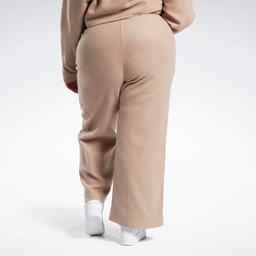 

Classics Reverse Fleece Wide Leg Women's Pants (Plus Size)